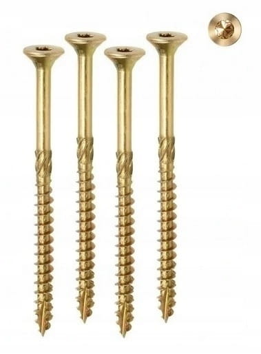 Wkręty ciesielskie łeb stożkowy TS do drewna Koelner 5x70 mm TORX 100 szt
