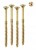 Wkręty ciesielskie łeb stożkowy TS do drewna Koelner 5x40 mm TORX 100 szt