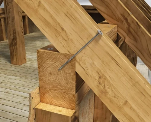 Wkręty ciesielskie łeb talerzowy CS do drewna Koelner 6x160 mm TORX 100 szt