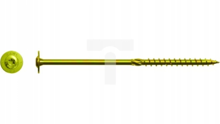 Wkręty ciesielskie łeb talerzowy CS do drewna Koelner 8x280 mm TORX 50 szt